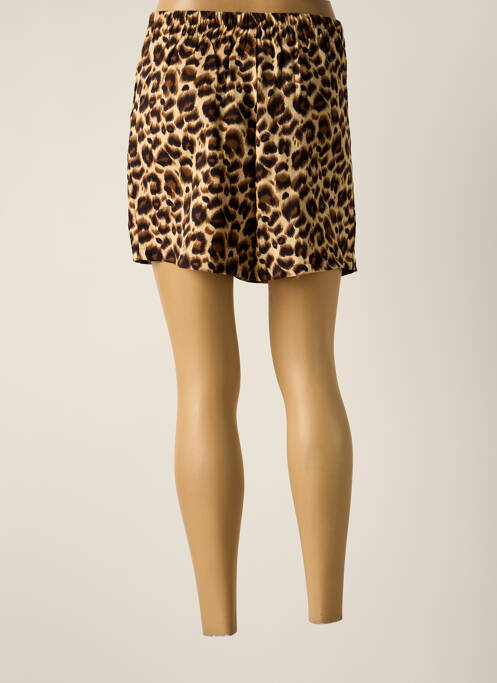 Jupe short beige CERISE BLUE pour femme