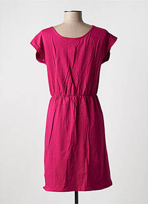 Robe mi-longue manches courtes manches courtes violet KATMAI femme