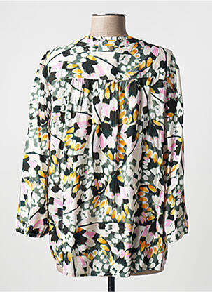 Blouse imprimé fantaisie manches longues vert STREET ONE femme
