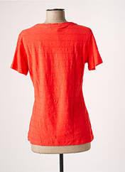 T-shirt orange LILY & ME pour femme seconde vue