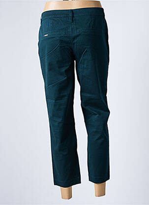 Pantalon chino tissage popeline taille normale vert STREET ONE femme