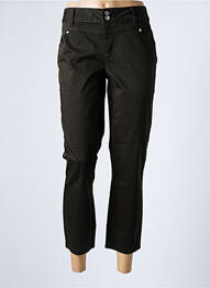 Pantalon 7/8 stretch taille normale vert STREET ONE femme