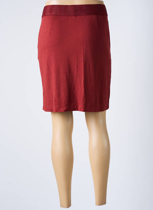 Jupe mi-longue marron STREET ONE pour femme