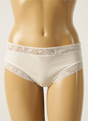 Tanga finition dentelle beige ERES femme