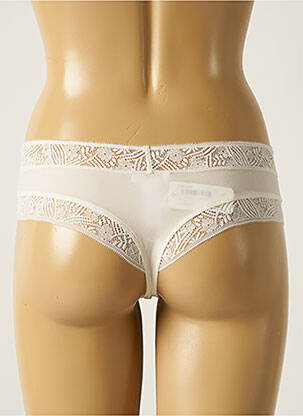 Tanga finition dentelle beige ERES femme