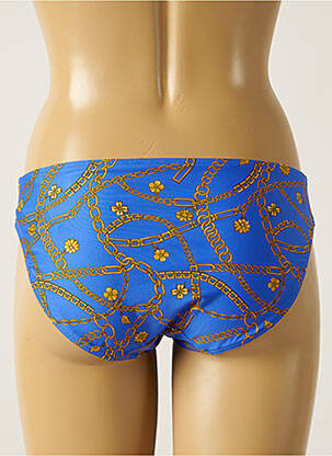Bas de maillot de bain imprimé fantaisie culotte bleu PRIMADONNA femme