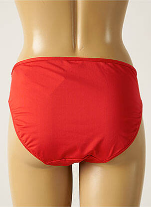 Bas de maillot de bain tissage satiné culotte rouge PRIMADONNA femme