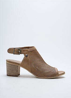 Sandales/Nu pieds beige NERO GIARDINI pour femme