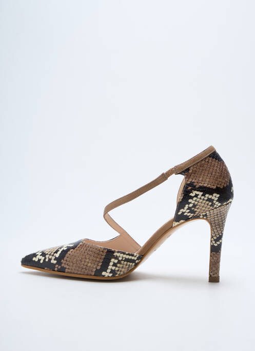 Escarpins marron LODI pour femme