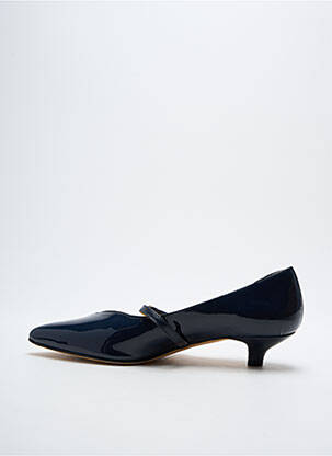 Escarpins fermeture boucle(s) talon plat jusqu'à 3cm bleu CRISTINA MILLOTTI femme