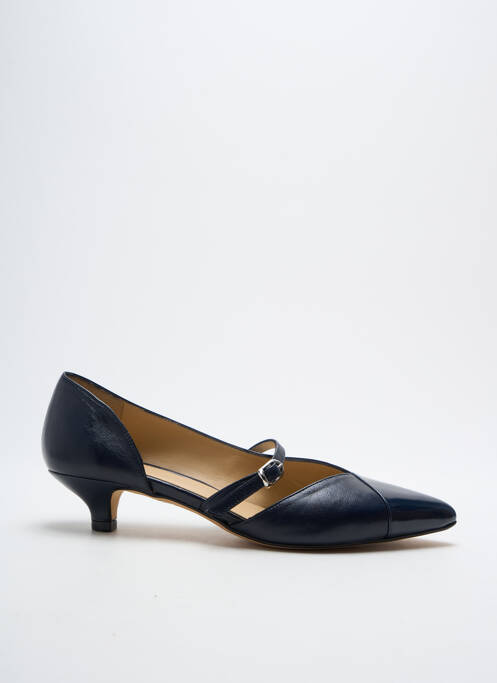 Escarpins fermeture boucle(s) talon plat jusqu'à 3cm bleu CRISTINA MILLOTTI femme