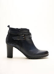 Bottines/Boots bleu FUGITIVE BY FRANCESCO ROSSI pour femme seconde vue