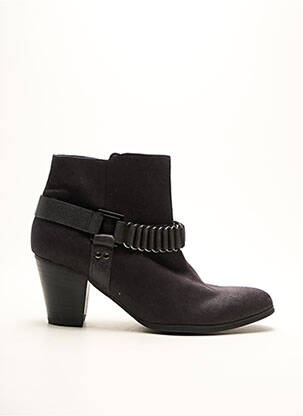 Bottines/Boots noir FUGITIVE BY FRANCESCO ROSSI pour femme