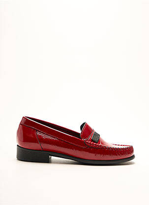 Mocassins type de semelle amortissante talon plat jusqu'à 3cm rouge ARTIKA SOFT femme