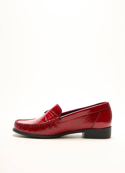 Mocassins rouge ARTIKA SOFT femme
