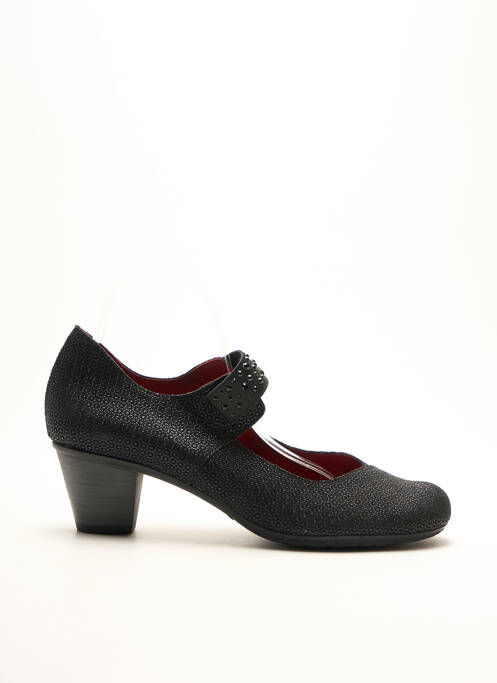 Escarpins cubain talon de 4 à 6cm noir JOSE SAENZ femme