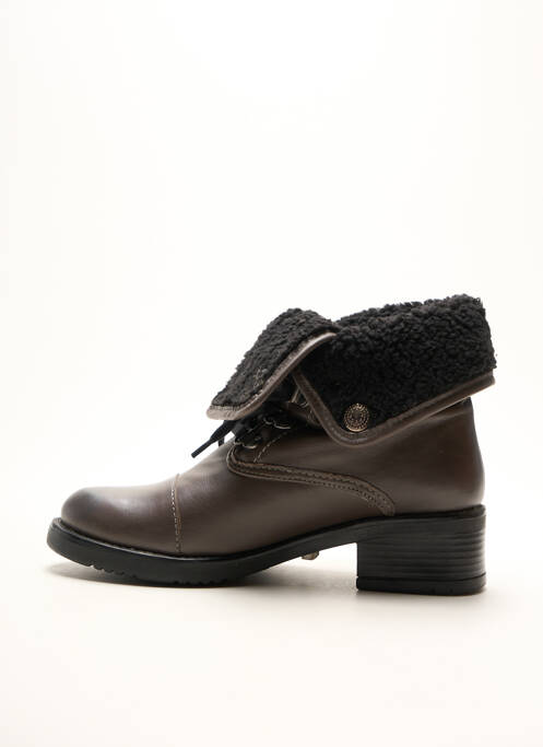 Bottines/Boots marron BELLE ET BIEN pour femme