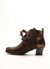 Bottines/Boots marron HIRICA pour femme seconde vue