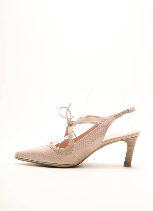 Sandales/Nu pieds beige HISPANITAS pour femme