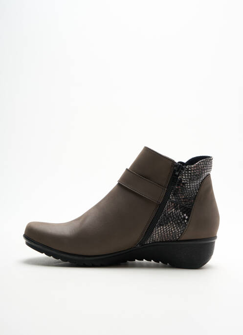 Bottines/Boots gris GEO-REINO pour femme