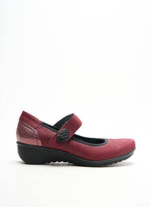 Ballerines semelle amovible talon plat jusqu'à 3cm violet GEO-REINO femme