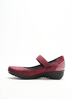 Ballerines semelle amovible talon plat jusqu'à 3cm violet GEO-REINO femme