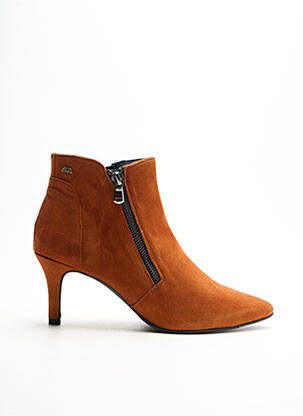 Bottines/Boots orange GEO-REINO pour femme