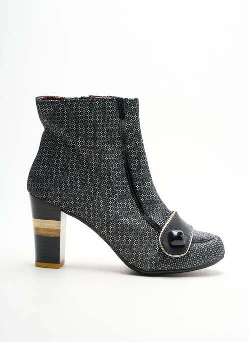 Bottines/Boots noir NEMONIC pour femme