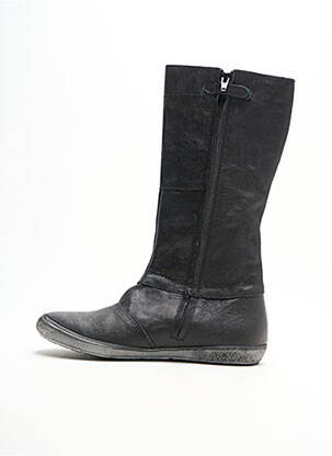 Bottes effet froissé noir BELLAMY fille