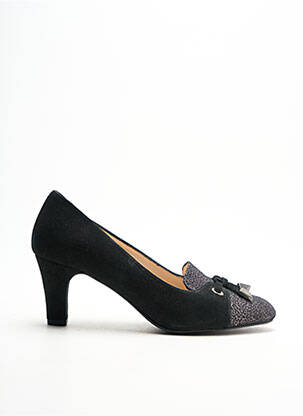 Escarpins type de semelle amortissante talon de 4 à 6cm noir AMARU femme