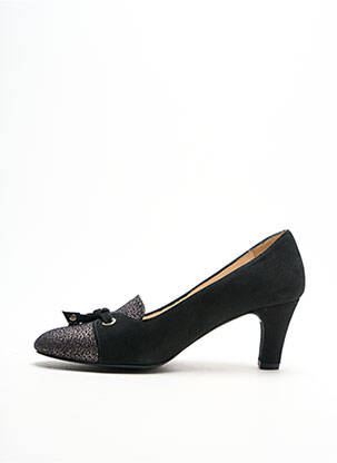 Escarpins type de semelle amortissante talon de 4 à 6cm noir AMARU femme
