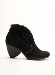 Bottines/boots nubuck talon de 7 à 9cm noir LIBRE COMME L'AIR femme