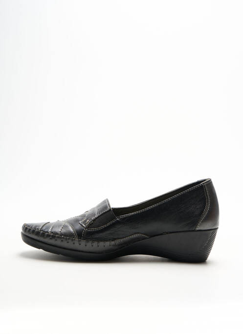 Mocassins noir BOISSY pour femme