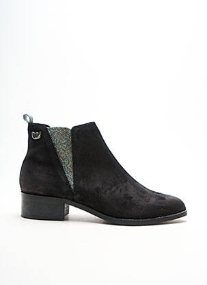 Bottines/boots talon bas talon plat jusqu'à 3cm noir LOLLIPOPS femme