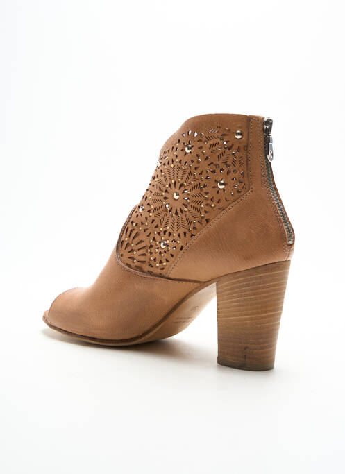 Bottines/Boots marron LA ZAMPA pour femme