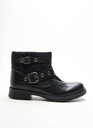 Bottines/boots talon plat jusqu'à 3cm noir LE TEMPS DES CERISES femme
