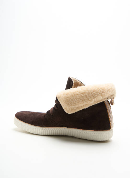 Baskets marron LE TEMPS DES CERISES pour femme