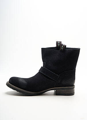 Bottines/boots talon plat jusqu'à 3cm noir LE TEMPS DES CERISES femme