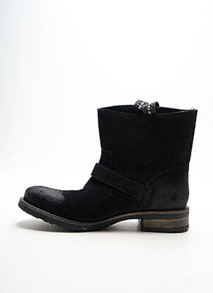 Bottines/boots talon plat jusqu'à 3cm noir LE TEMPS DES CERISES femme