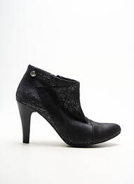 Bottines/boots fermeture zippée talon de 7 à 9cm noir LES P'TITES BOMBES femme
