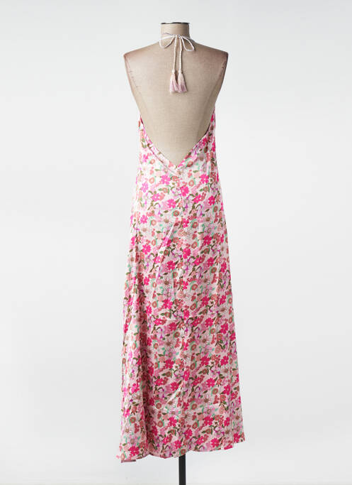 Robe longue rose KILKY pour femme