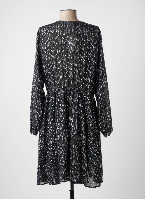 Robe mi-longue noir NOUGAT pour femme