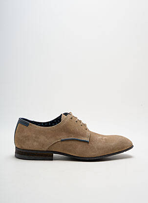 Derbies type de semelle amortissante talon bas beige BILLTORNADE homme