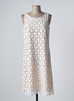 Robe mi-longue sans manche sans manche rose ROBE LEGERE BY VERA MONT femme