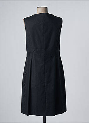 Robe mi-longue sans manche sans manche noir ANANKE femme