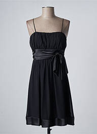 Robe mi-longue coupe fluide sans manche noir FASHION NEW YORK femme