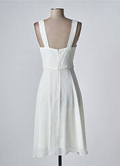 Robe mi-longue blanc FASHION NEW YORK pour femme seconde vue