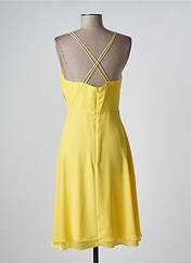 Robe mi-longue jaune FASHION NEW YORK pour femme seconde vue