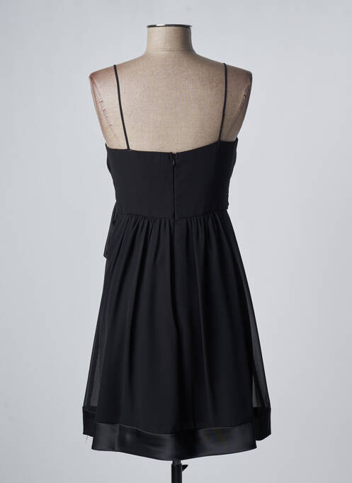 Robe mi-longue noir FASHION NEW YORK pour femme