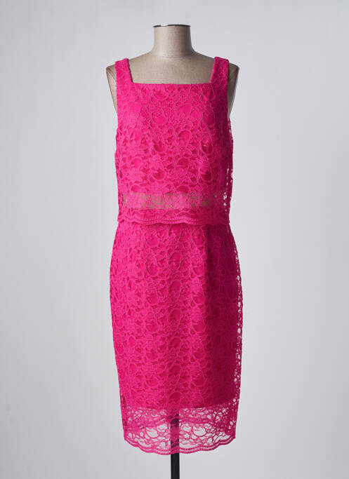 Robe mi-longue rose JOSEPH RIBKOFF pour femme